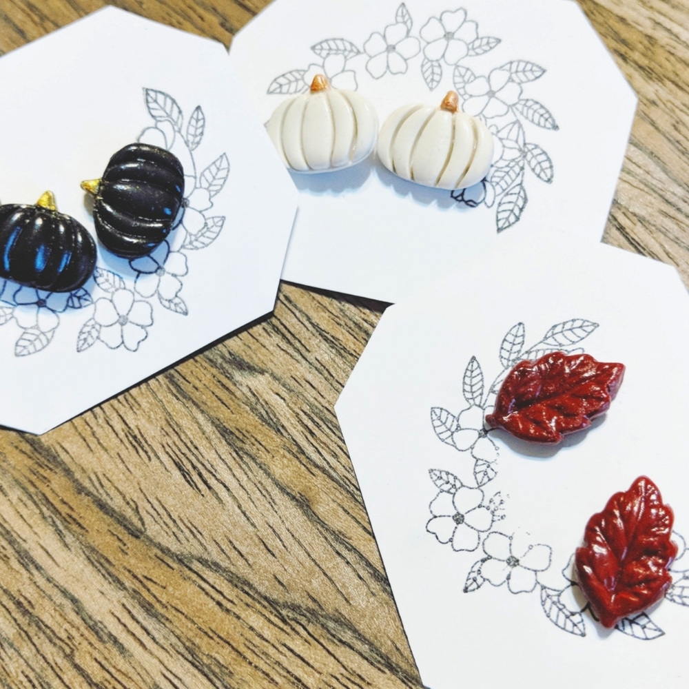 Fall themed earrings